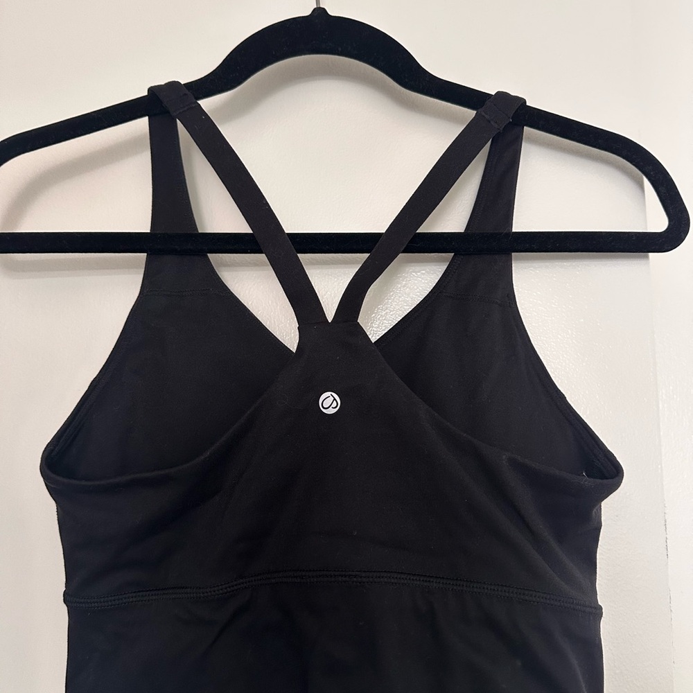 CRZ YOGA Black Strappy Sports Bra